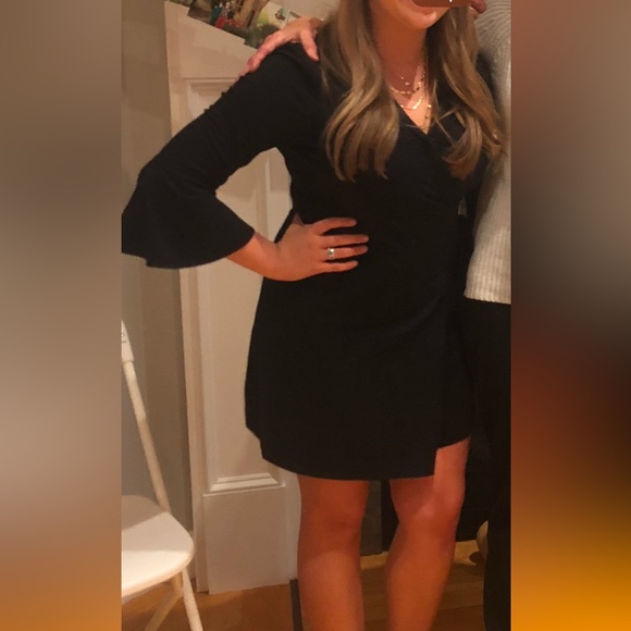 Lily Pulitzer Black Long Sleeve Romper Size M - Picture 5 of 5